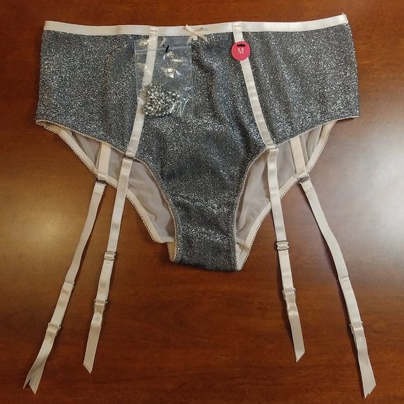 Hunkemoller Glittery Panties Size M - Picture 1 of 5
